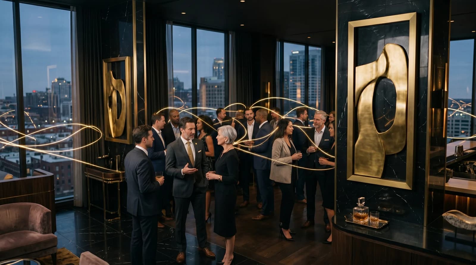 Internationales Netzwerk aus Unternehmern und Partnern